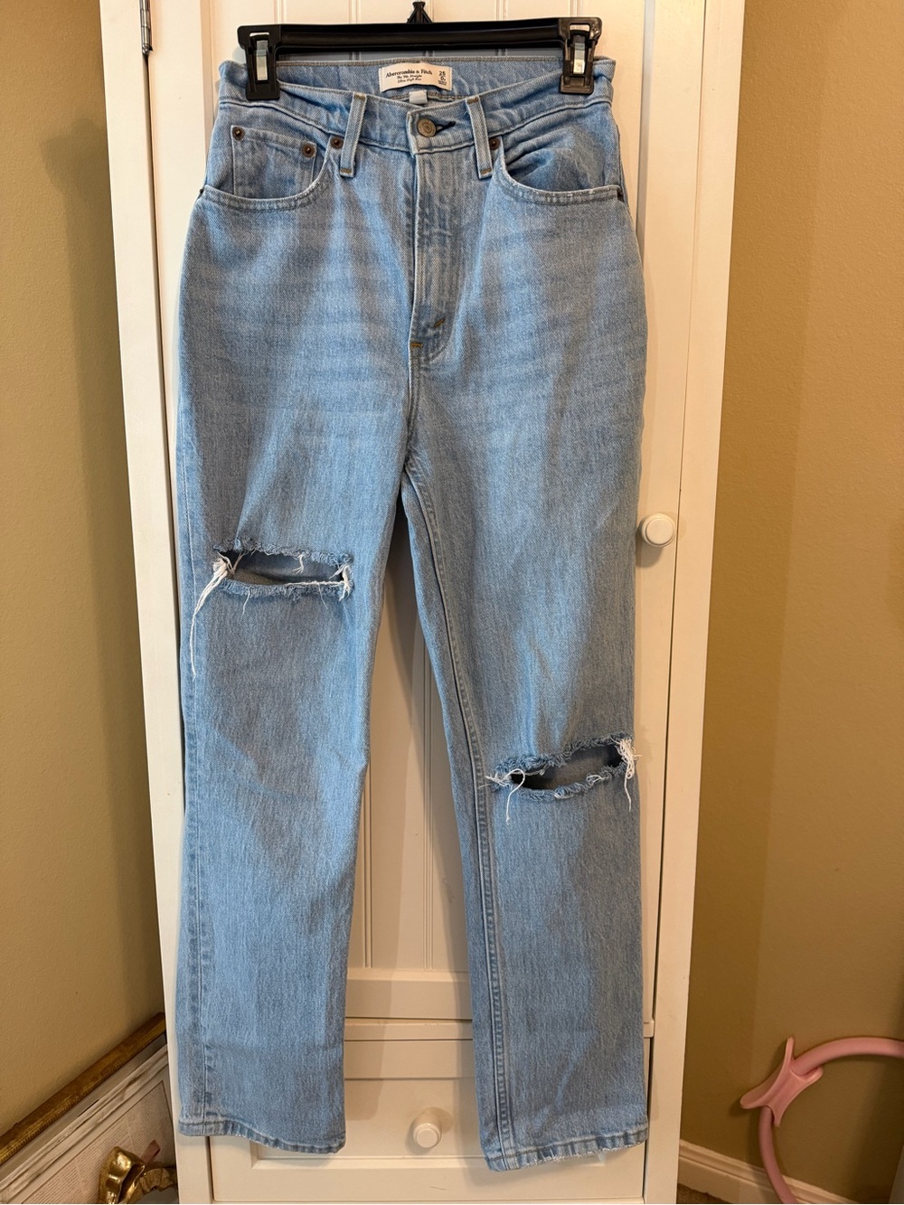 Abercrombie The 90s Straight Ultra High Rise Jeans 25S